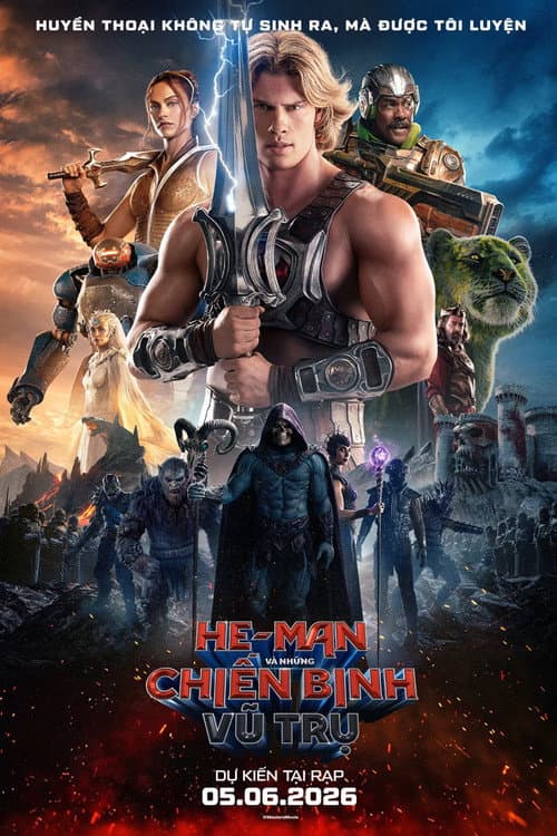 Poster phim He-Man và Những Chiến Binh Vũ Trụ