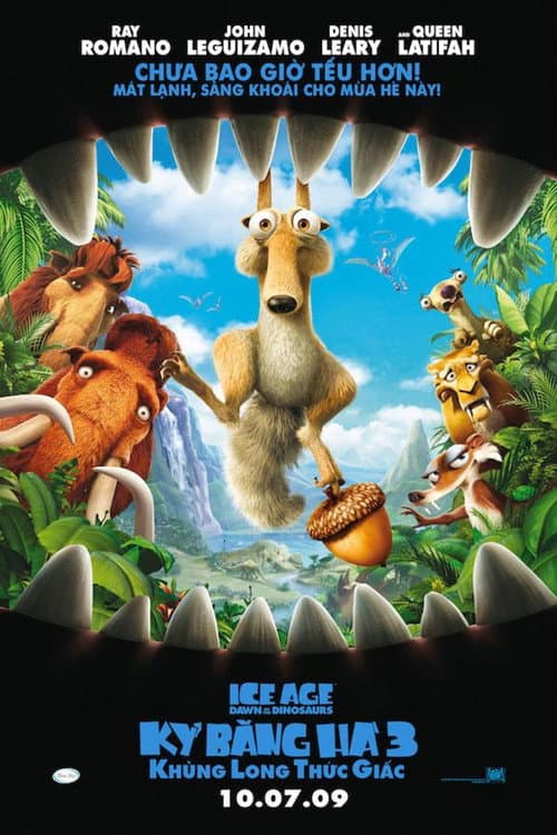 Poster phim Kỷ Băng Hà: Khủng Long Thức Giấc