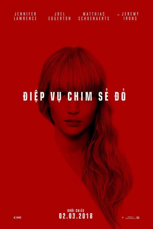 Poster phim Điệp Vụ Chim Sẻ Đỏ