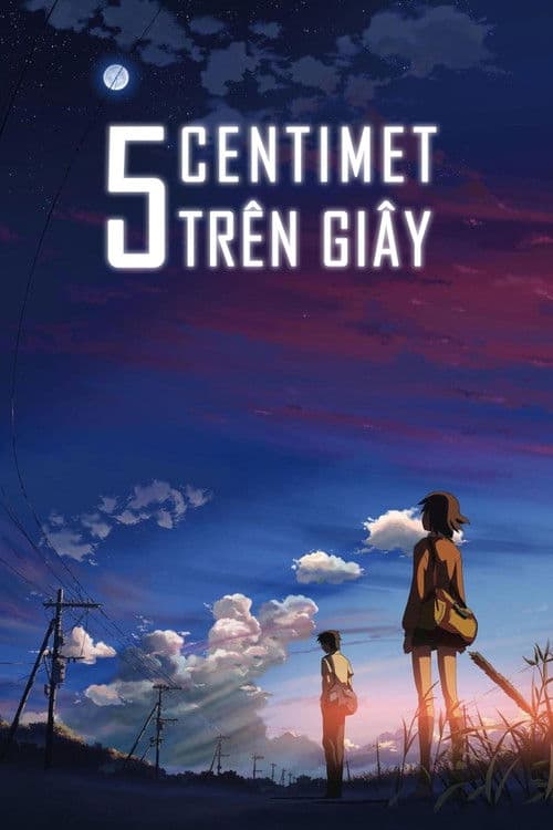 Poster phim 5 Centimet Trên Giây