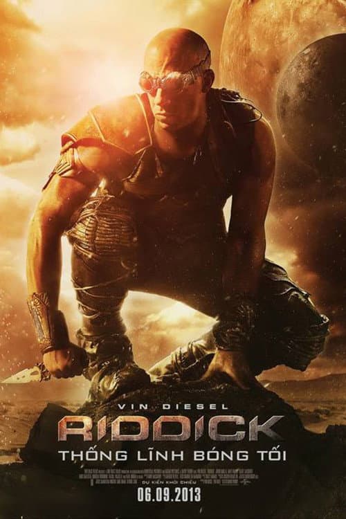 Poster phim Riddick: Thống Lĩnh Bóng Tối