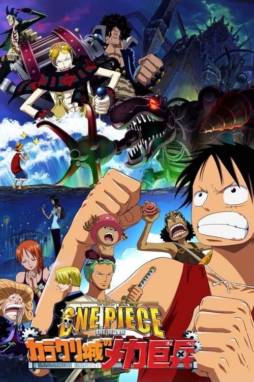 Poster phim One Piece: Tên Khổng Lồ Trong Lâu Đài Karakuri