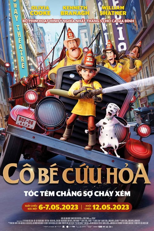 Poster phim Cô Bé Cứu Hỏa