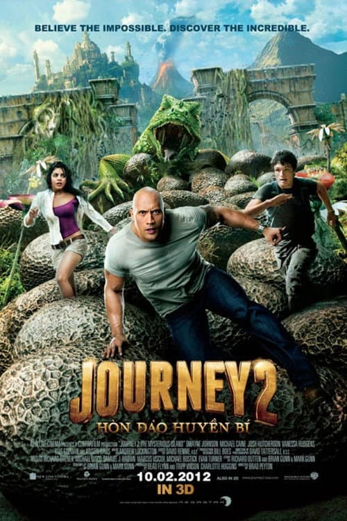 Poster phim Journey 2: Hòn Đảo Huyền Bí