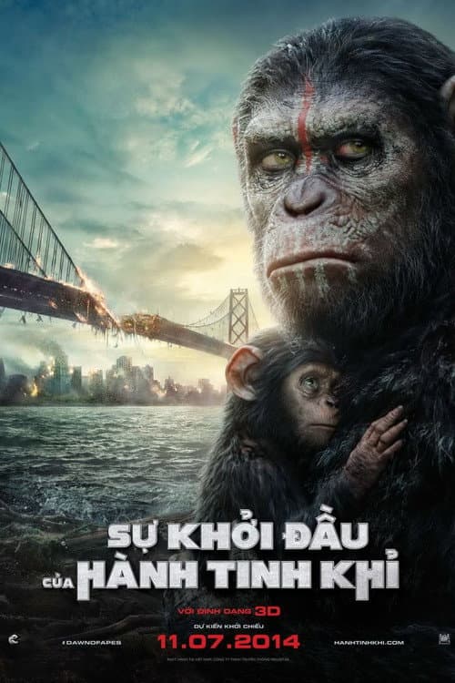 Poster phim Sự Khởi Đầu Của Hành Tinh Khỉ
