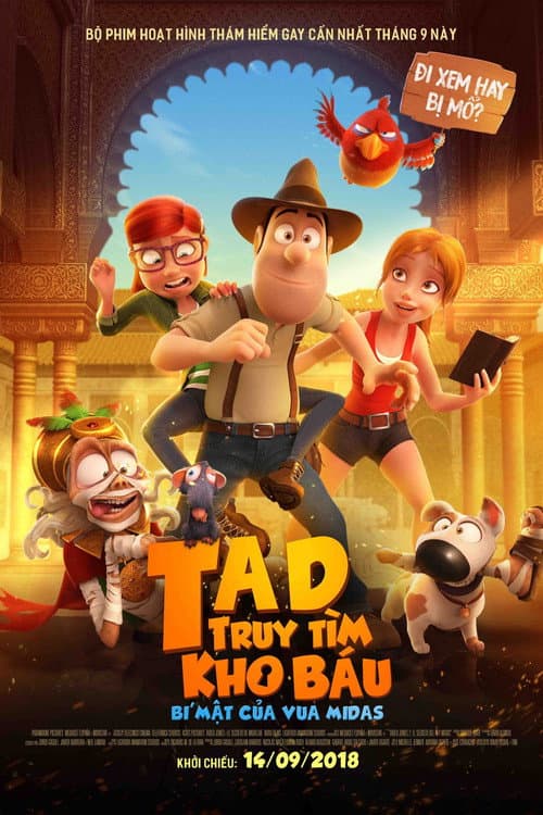 Poster phim Tad Truy Tìm Kho Báu 2: Bí Mật Của Vua Midas
