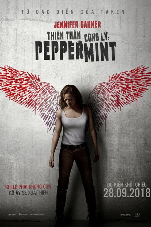 Poster phim Peppermint: Thiên Thần Công Lý