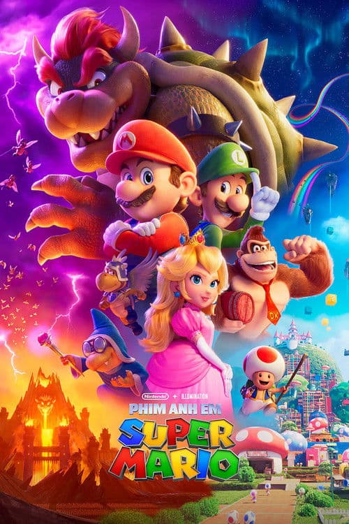 Poster phim Anh Em Super Mario movie