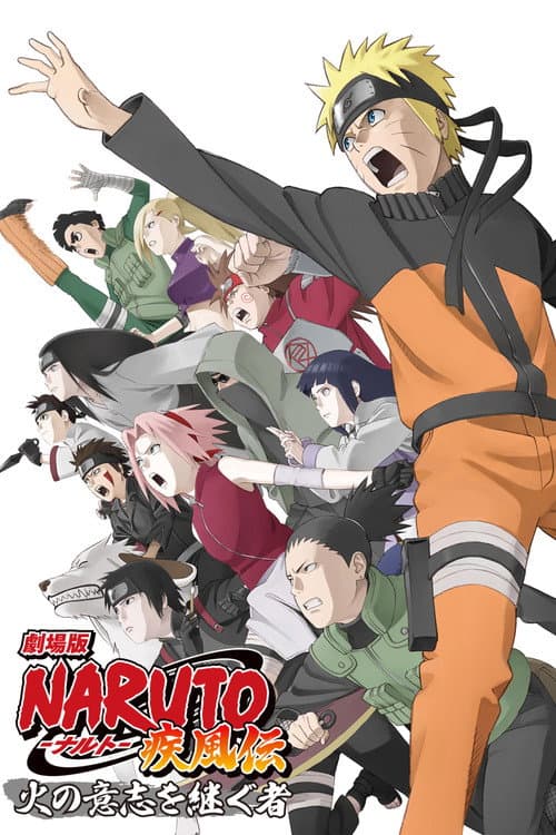 Poster phim Naruto Shippuden Movie 3: Người Kế Thừa Hỏa Chí