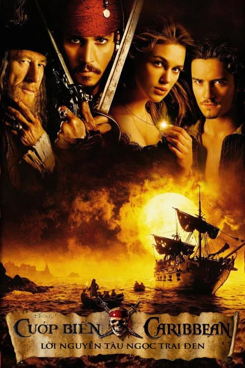 Poster phim Cướp Biển Vùng Caribbean: Lời Nguyền Tàu Ngọc Trai Đen