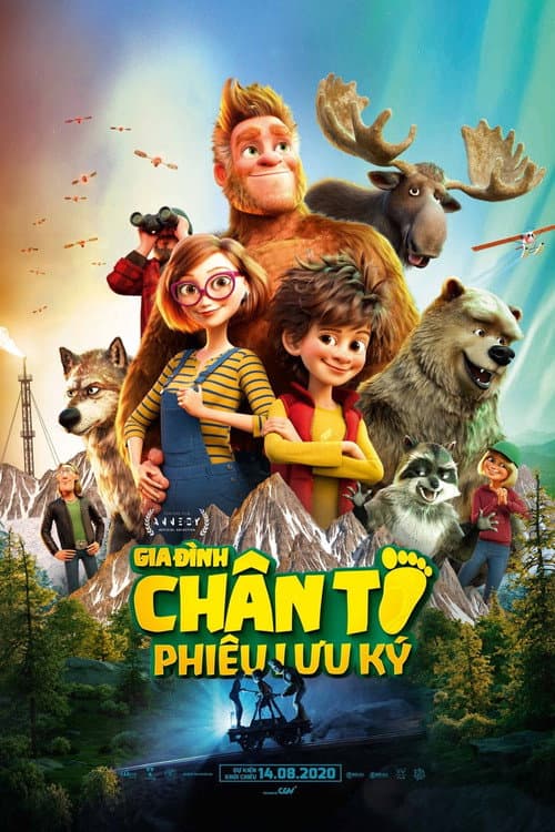 Poster phim Gia Đình Chân To Phiêu Lưu Ký
