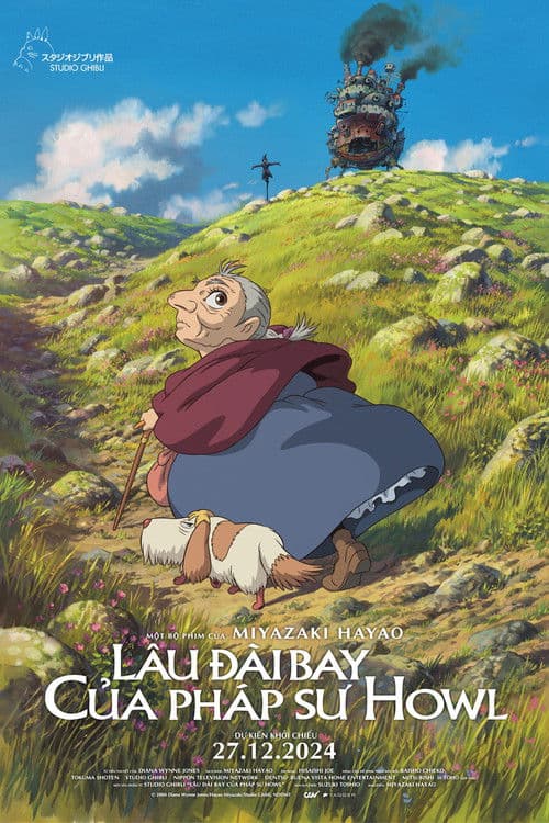Poster phim Lâu Đài Bay Của Pháp Sư Howl