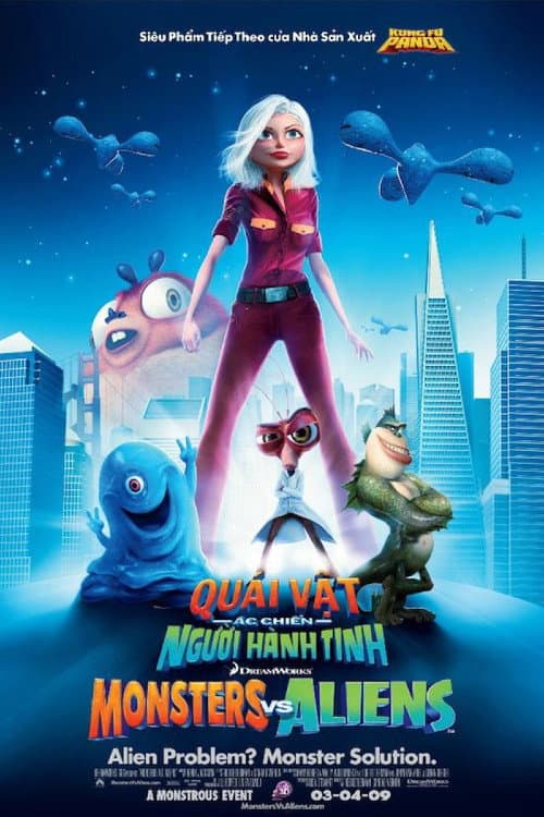 Poster phim Quái Vật Ác Chiến Người Ngoài Hành Tinh