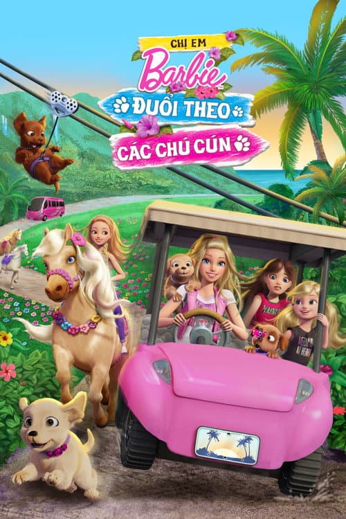 Poster phim Chị Em Barbie Đuổi Theo Các Chú Cún