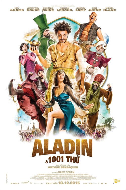 Poster phim Aladin và 1001 thứ