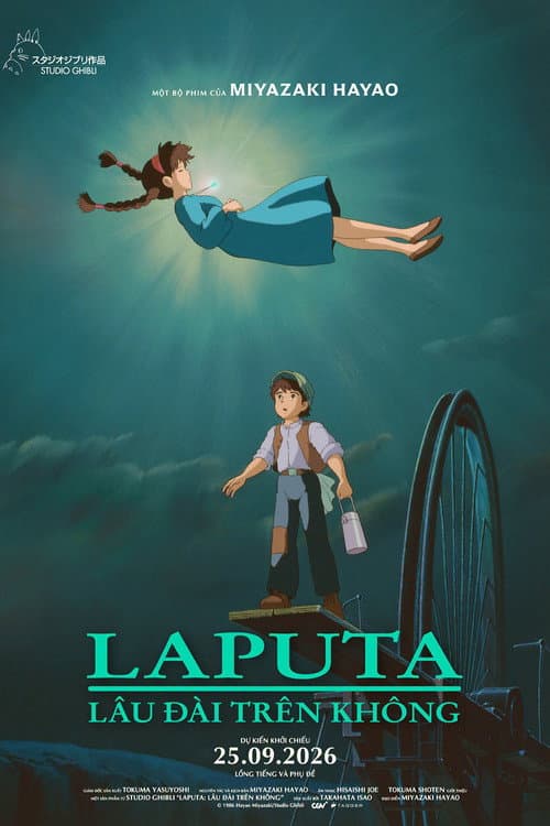 Poster phim Laputa: Lâu Đài Trên Không