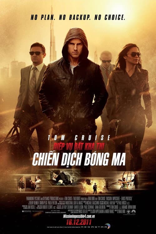 Poster phim Nhiệm Vụ: Bất Khả Thi - Chiến Dịch Bóng Ma