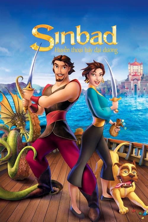 Poster phim Sinbad: Huyền Thoại Bảy Đại Dương