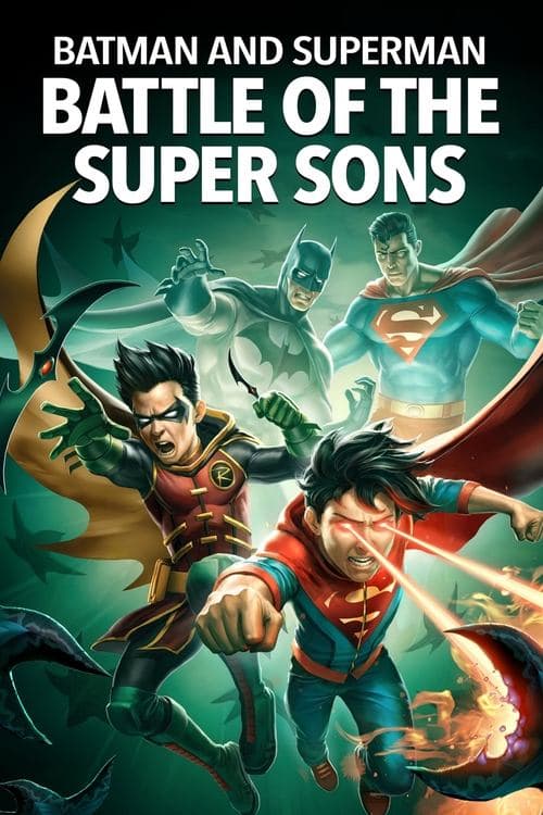 Poster phim Batman và Superman: Trận Chiến của Các Anh Hùng Nhí