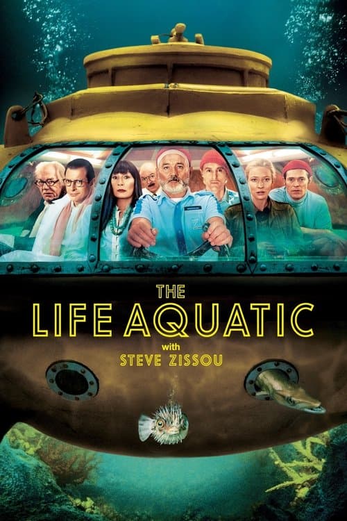 Poster phim Cuộc Sống Dưới Nước Cùng Steve Zissou