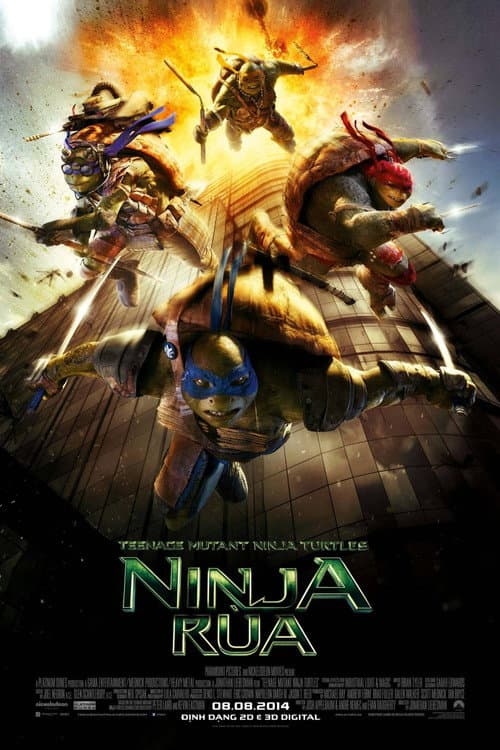 Poster phim Ninja Rùa