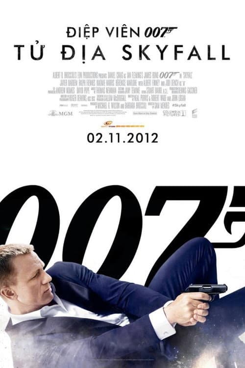 Poster phim Điệp Viên 007: Tử Địa Skyfall