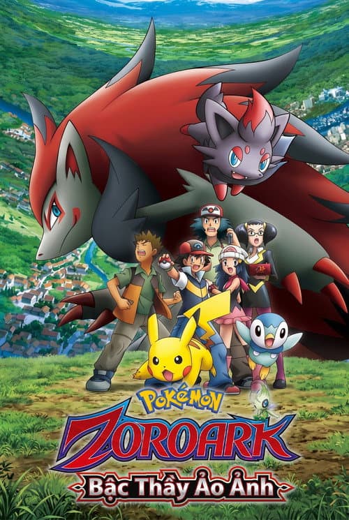 Poster phim Pokémon: Zoroark - Bậc Thầy Ảo Ảnh