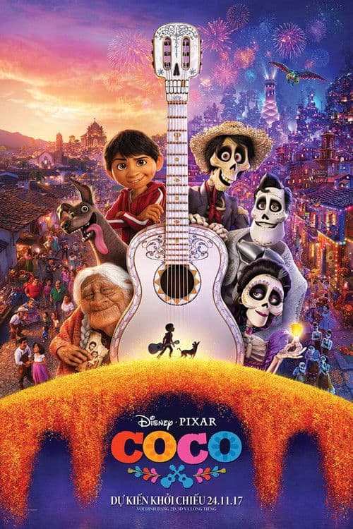 Poster phim Coco: Hội Ngộ Diệu Kỳ