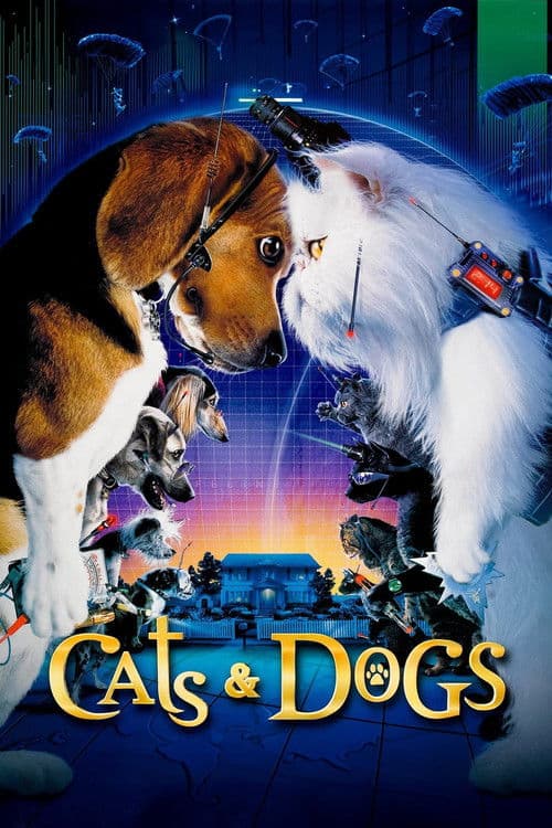 Poster phim Đại Chiến Chó Mèo