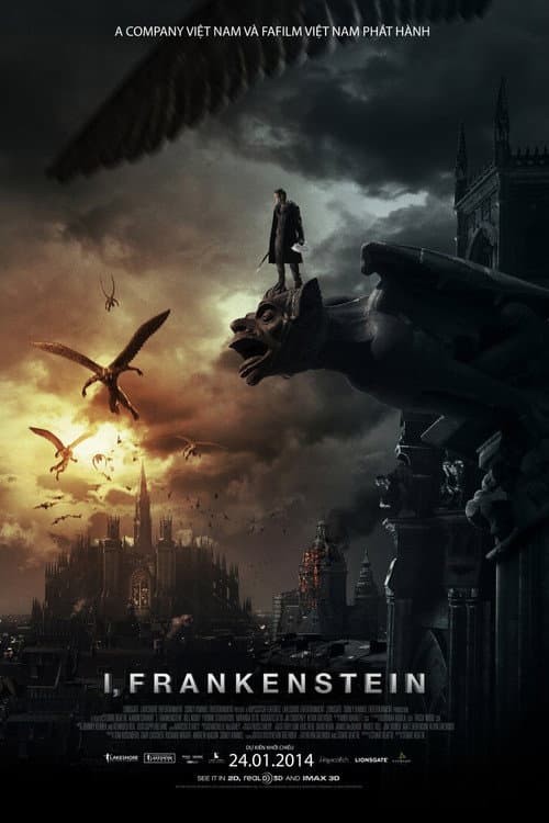 Poster phim Chiến Binh Frankenstein
