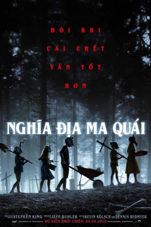 Poster phim Nghĩa Địa Ma Quái