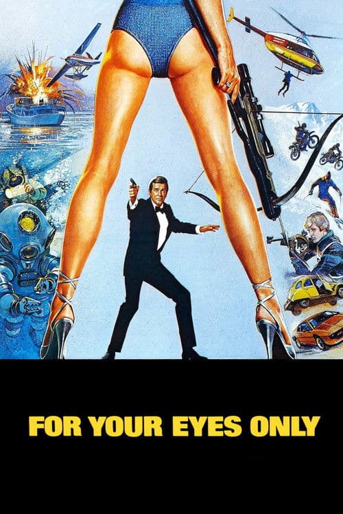 Poster phim Điệp Viên 007: Riêng Cho Đôi Mắt Em