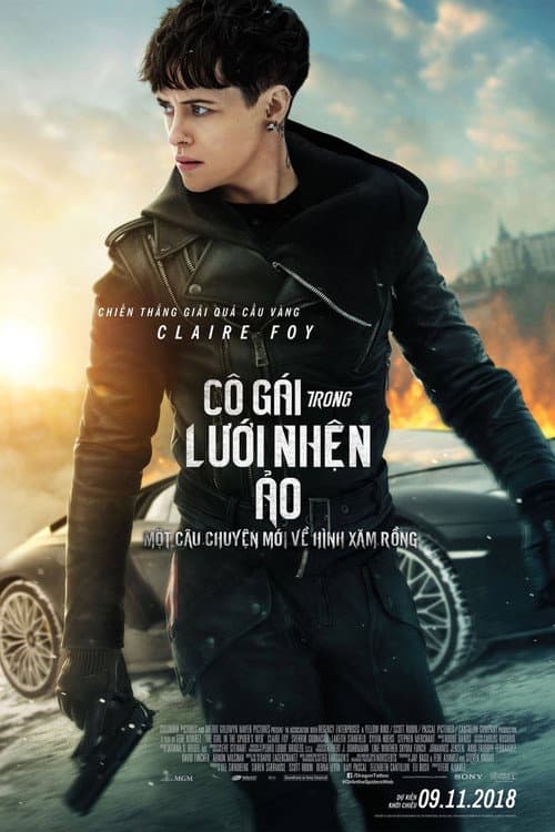 Poster phim Cô Gái Trong Lưới Nhện Ảo