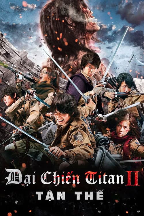 Poster phim Đại Chiến Titan 2: Tận Thế