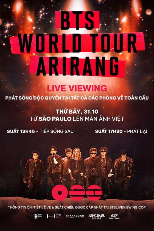 Poster phim BTS World Tour 'Arirang' In São Paulo: Live Viewing