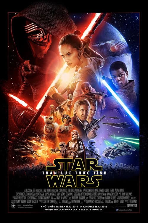 Poster phim Chiến Tranh Giữa Các Vì Sao: Phần VII - Thần Lực Thức Tỉnh