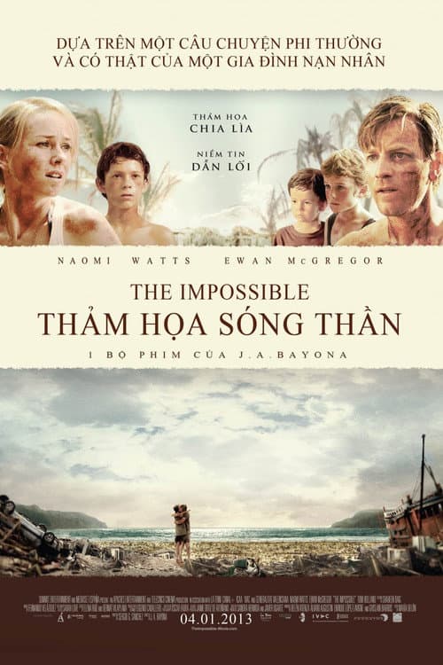 Poster phim Thảm Họa Sóng Thần