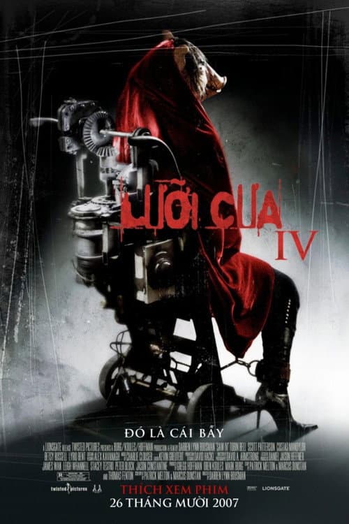 Poster phim Lưỡi Cưa 4
