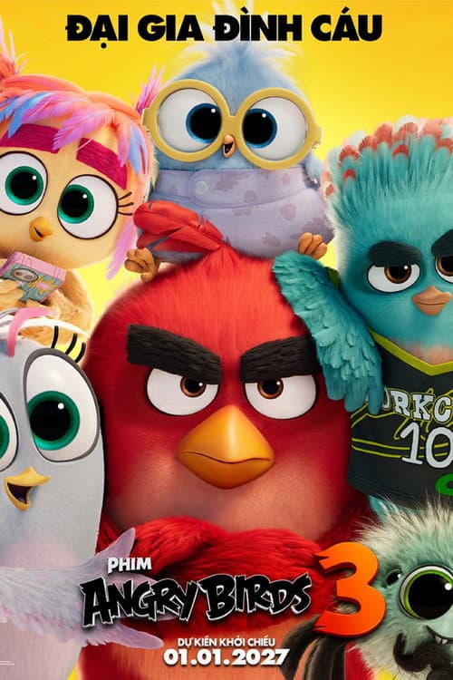 Poster phim The Angry Birds Movie 3